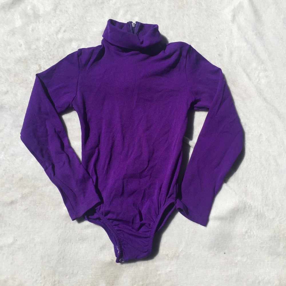 Body Wrappers Purple Leotard